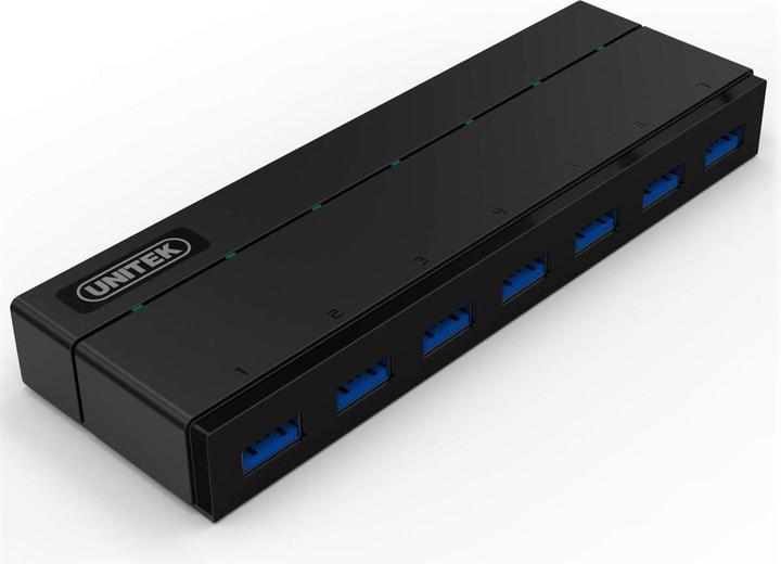 Immagine prodotto Unitek HUB USB 7x USB-A 3.0 (Y-3184) (USB-B, 7 porte)