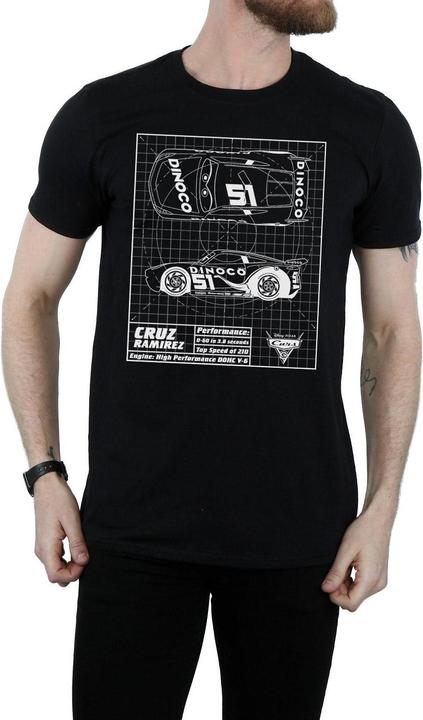 Produktbild Disney Cars Cruz Ramirez Blueprint TShirt (S)