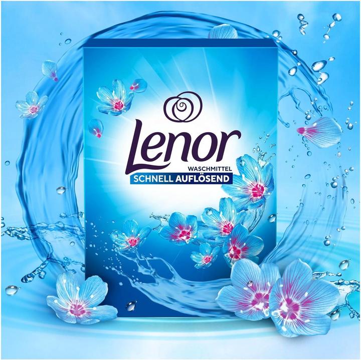 Actual product image Lenor WM Pulver Aprilfrisch 1.265KG - 23WL Waschpulver (23 Washing cycles, Washing powder)