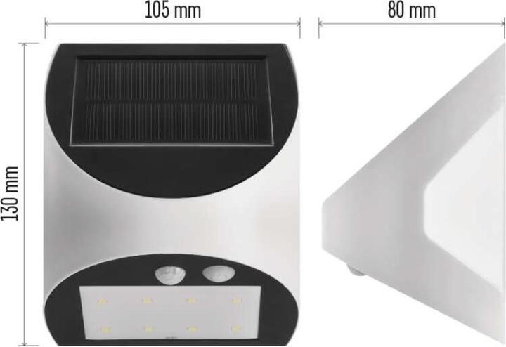 Produktbild Emos LED-Leuchte LUMI mit PIR, neutralweiss