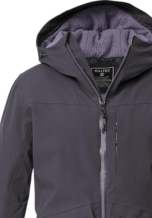 Actual product image Killtec Women's Functional Hooded Parka with Adjustable Cuffs and Reflective Elements (42)