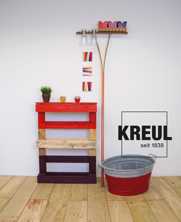 Actual product image Kreul Gloss varnish 50 ml (Dark Blue, 0.05 l)