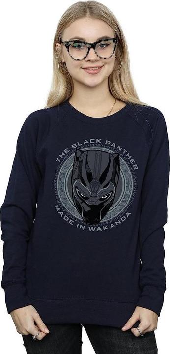Produktbild Black Made In Wakanda Sweatshirt aus Baumwolle (XL)
