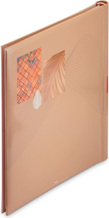 Actual product image Hama Singo II" self-adhesive album, 28x31 cm, 20 white pages, terracotta (10 x 15 cm)
