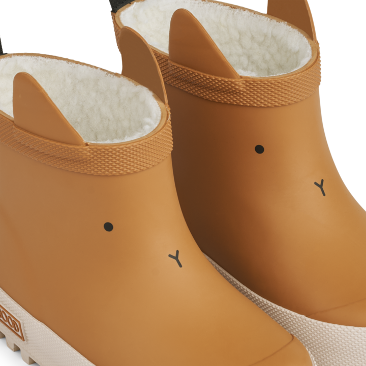 Actual product image Liewood Jesse Thermo rain boots Golden (25)