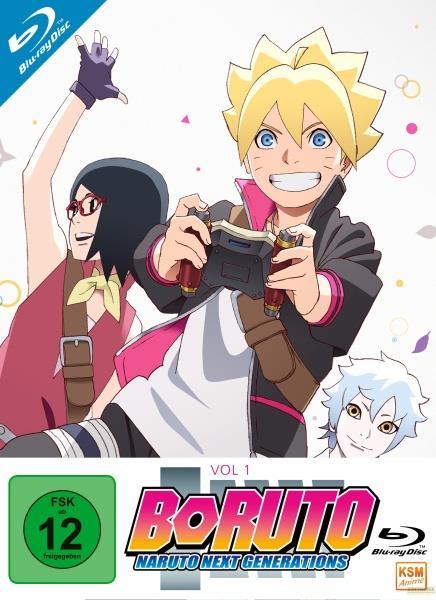 Boruto : Naruto Next Generations - Volume 1 (Episodes 01-15) (2 Blu-rays) (Blu-ray, Allemand, Japonais)