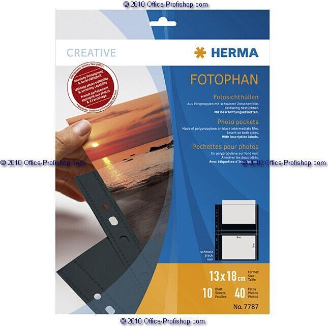 Actual product image HERMA Photo covers (13 x 18 cm, 10x)