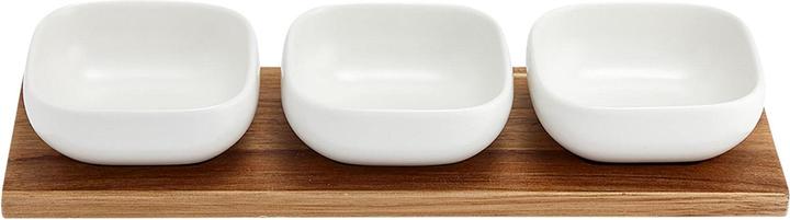 Actual product image Ladelle Essentials 4-piece bowl set - white