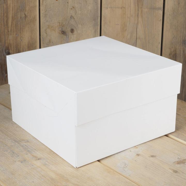 Image du produit FunCakes Boîte à gâteaux blanche 40x40x15 cm pk/1