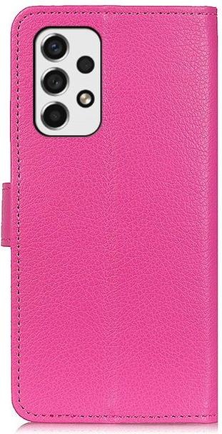 Actual product image MU Classic Litchi Leather Bookcover Series (Samsung Galaxy A53 5G)