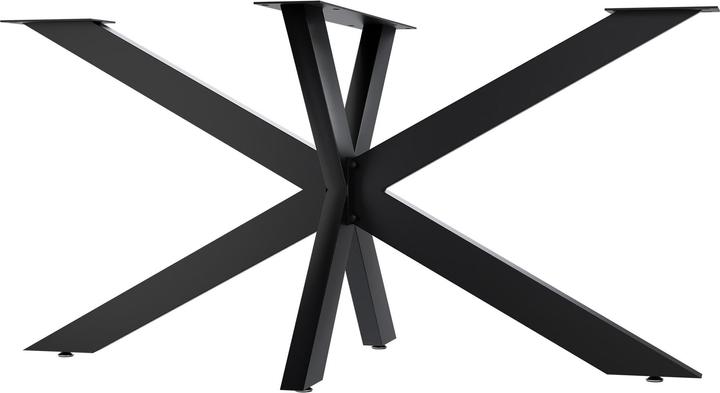 CLP Pieds de table Biloxi en acier en forme d'étoile