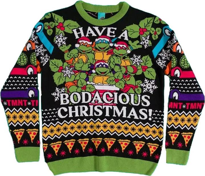 Produktbild Teenage Mutant NT Have A Bodacious Christmas Pullover Jerseyware (L)