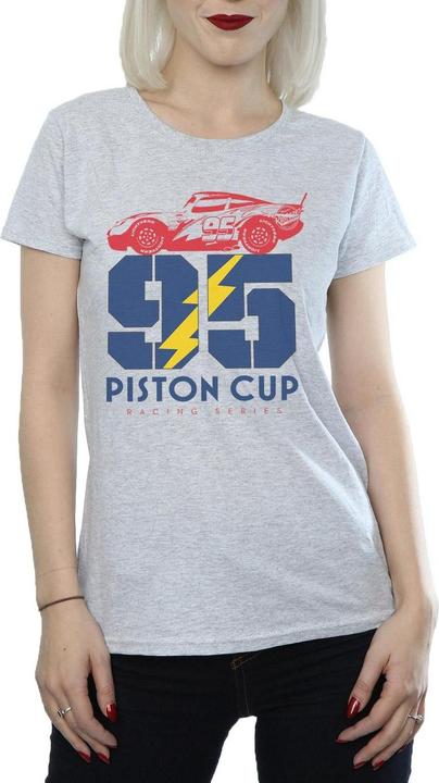 Immagine prodotto Disney Cars Piston Cup 95 Maglietta Donna (L)