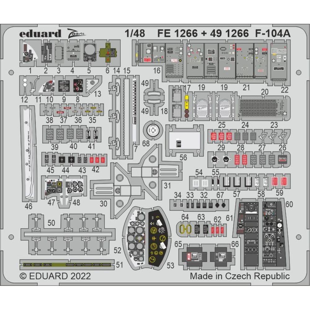 Eduard F-104A 1/48