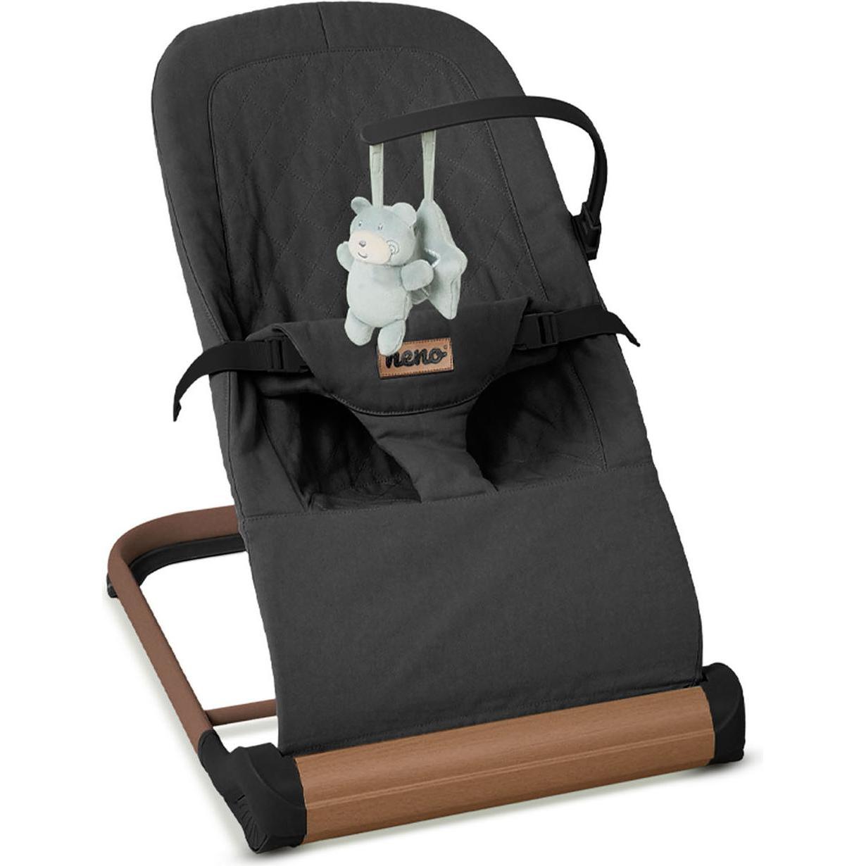 Neno, Sdraietta bebè, Bouncer Nesso Dark Grey