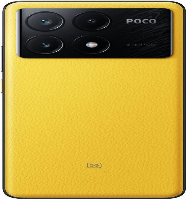Image du produit Xiaomi Poco X6 Pro (512 Go, Jaune, 6.67", Double SIM, 5G)