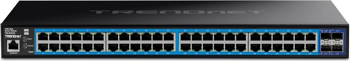 Actual product image Trendnet 52-Port Gigabit Web Smart Switch With 10g Sfp+ Slots (52 Ports)