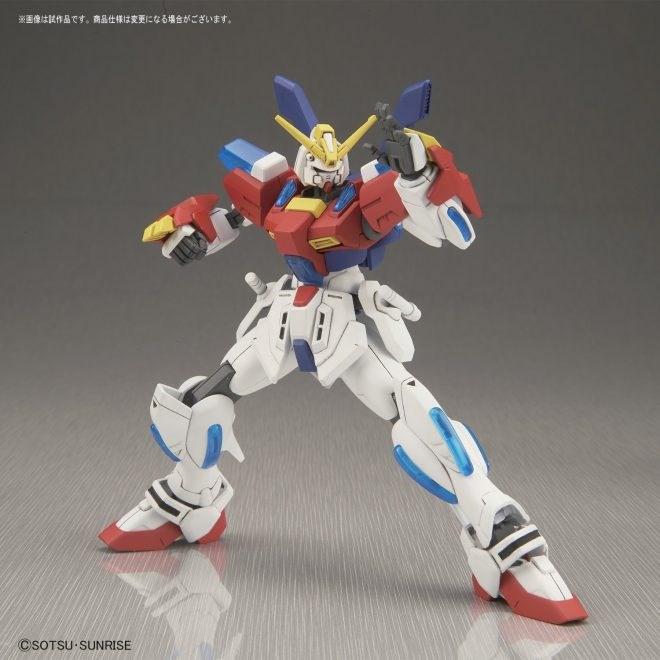 Actual product image Bandai GUNDAM Build Fighters - Model Kit - HG 1/144 - Star Burning Gundam