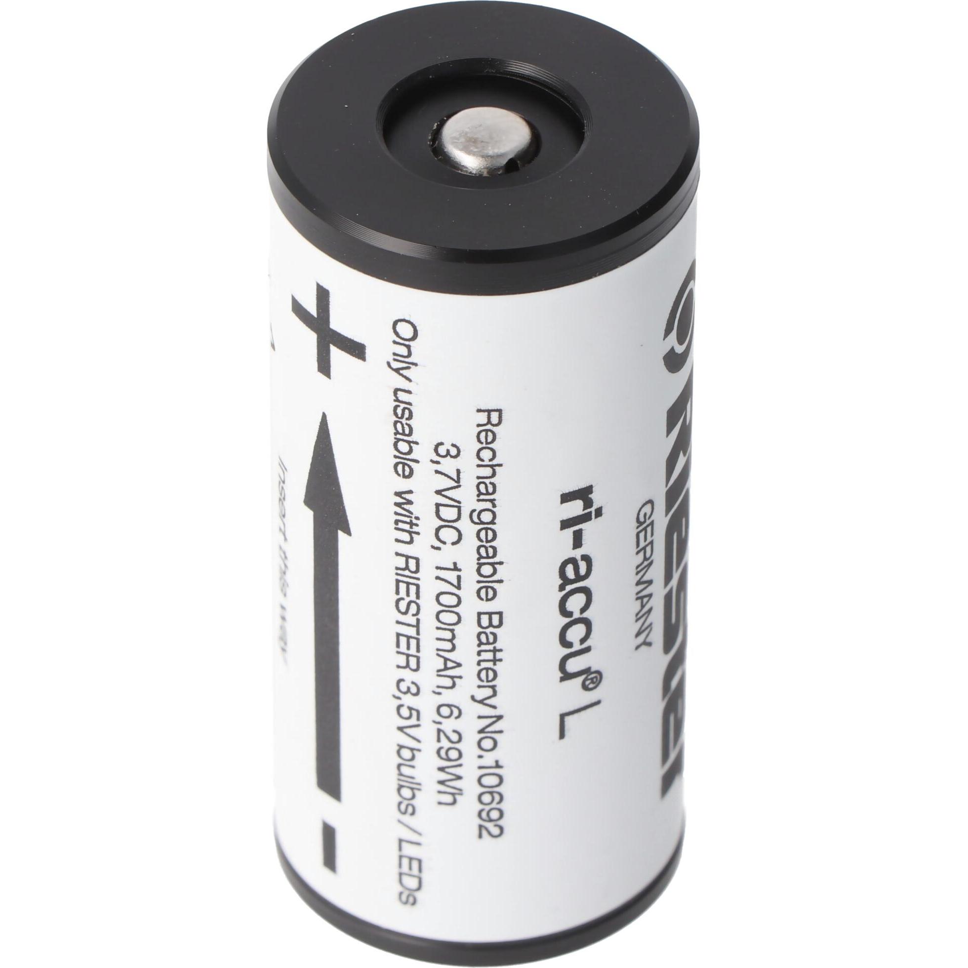 Riester Original Li Ion Akku ri-accu L Steckdosengriff Typ C 10692 (1 Stk., 1700 mAh), Batterien + Akkus