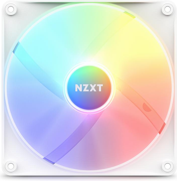 Productafbeelding NZXT Kast Accent F140 CORE RGB Series Fan Wit (140 mm, 1x)