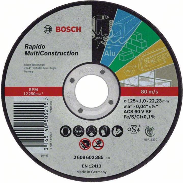 Bosch Professional Zubehör Cutting disc