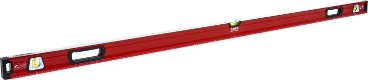 Stier Livella Premium con magnete e tre livelle 1800 mm ±0,5 mm/m (180 cm)