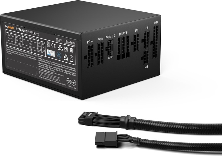 Immagine prodotto be quiet! Straight Power12 750W ATX3.0 Platino (750 W)