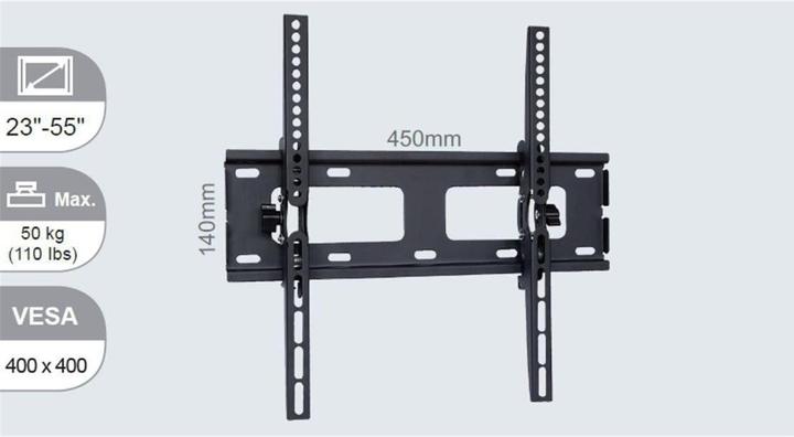 Vivolink VLMW2355T Support TV (55 pouces) (Mur, 50 kg, 23" - 55")