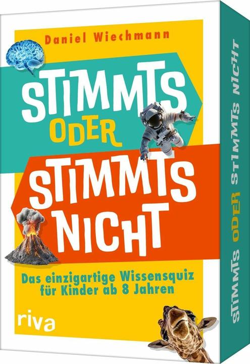 Produktbild Stimmts oder stimmts nicht?  Das einzigartige Wissensquiz für Kinder ab 8 Jahren (Deutsch, 1 Spieler)