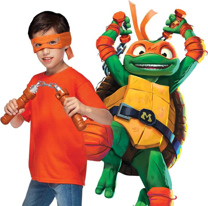 Actual product image Rubies Teenage Mutant Ninja Turtles Michelangelo Nunchaku Play Set