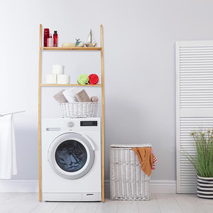 Actual product image Relaxdays Washing machine shelf
