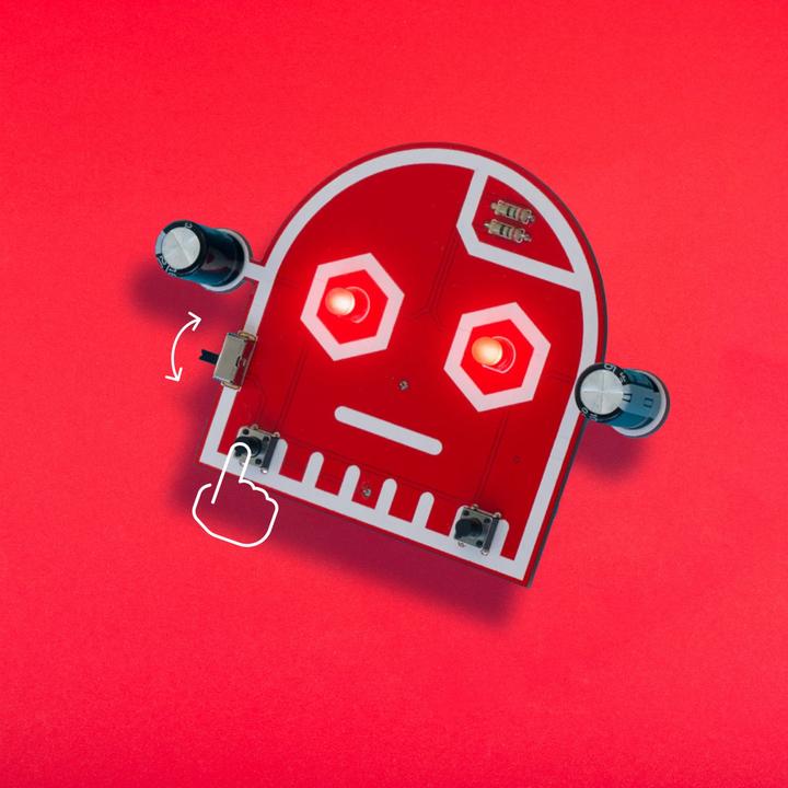 Actual product image CircuitMess Wacky Robots - Electronics Kit