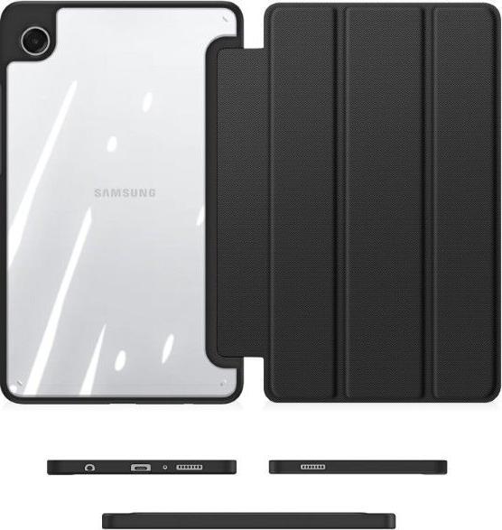 Produktbild Samsung Galaxy Tab A11 8.7"- Ducis Toby Series, Schwarz (Samsung Galaxy Tab A11, Samsung Galaxy Tab A9)