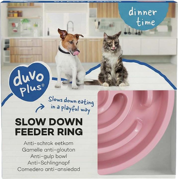 Produktbild Duvoplus Fressnapf für Hund und Katze anti-schlinger Ring (60 cl)