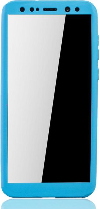 Produktbild König Design Hülle Handy Schutz für Huawei Mate 10 Lite Full Case Cover Displayschutz Blau (Huawei Mate 10 Lite)