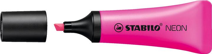 Produktbild STABILO NEON Textmarker (Gelb, Orange, Pink, Grün, 5 mm, 4 x)