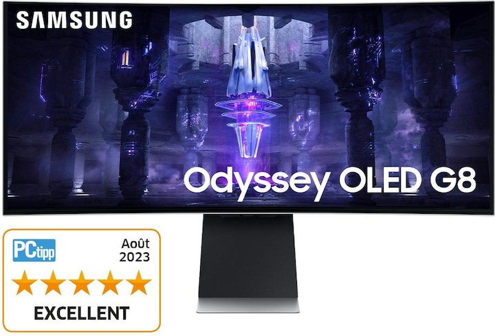 Immagine prodotto Samsung Odyssey OLED G8 - G85SB (3440 x 1440 pixel, 34")