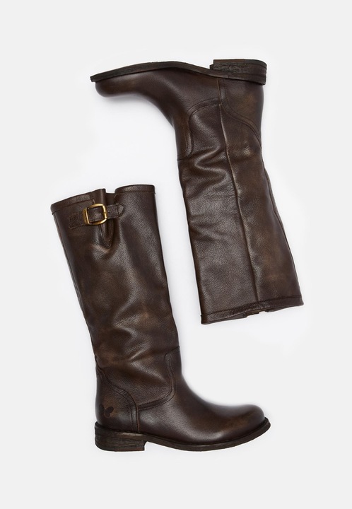 Produktbild Felmini Gredo 6922, der halbhohe Bikerstiefel von, ist aus Glattleder gefertigt. Diese Stiefel sind (39)