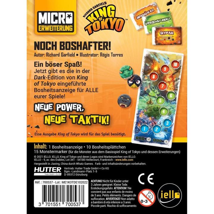 Produktbild King of Tokyo Noch Boshafter (Deutsch)