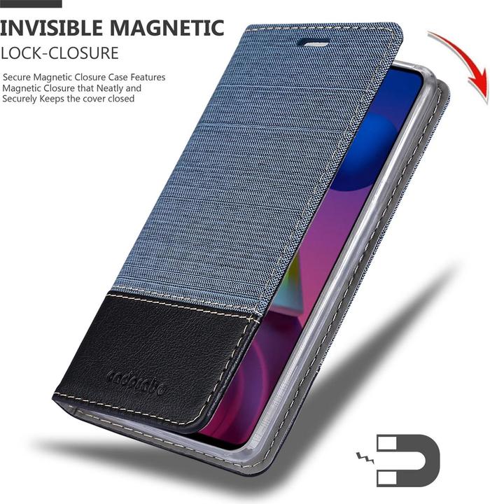 Productafbeelding Cadorabo Boek Jeans Optiek Cover (Samsung Galaxy M51)