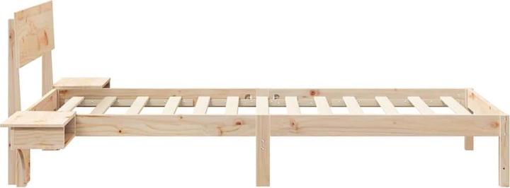 Image du produit vidaXL Plattformbettgestell (100 x 200 cm)