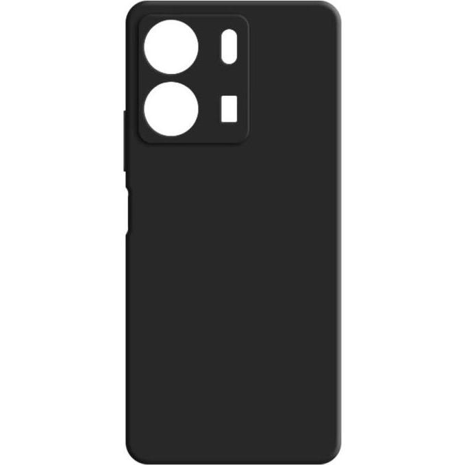 3Mk Nero Custodia In Silicone Per Xiaomi Redmi 13C/Poco C65 - (Xiaomi Poco C65, Xiaomi Redmi 13C), Cover Smartphone,