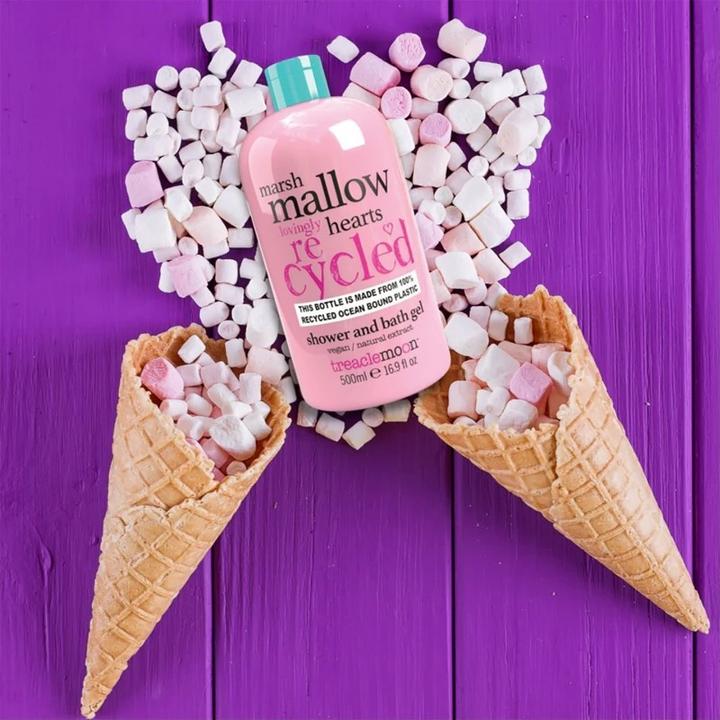 Actual product image Treaclemoon Candy Jar Marshmallow Bath Shower Gel 500ml (500 ml)