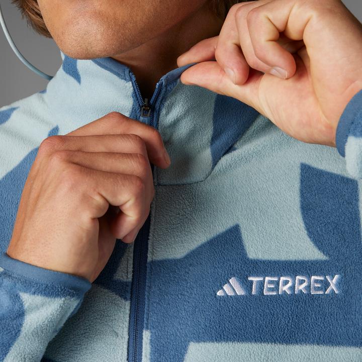 Produktbild adidas Multi AOP Full Zip Fleece Jacket (S)