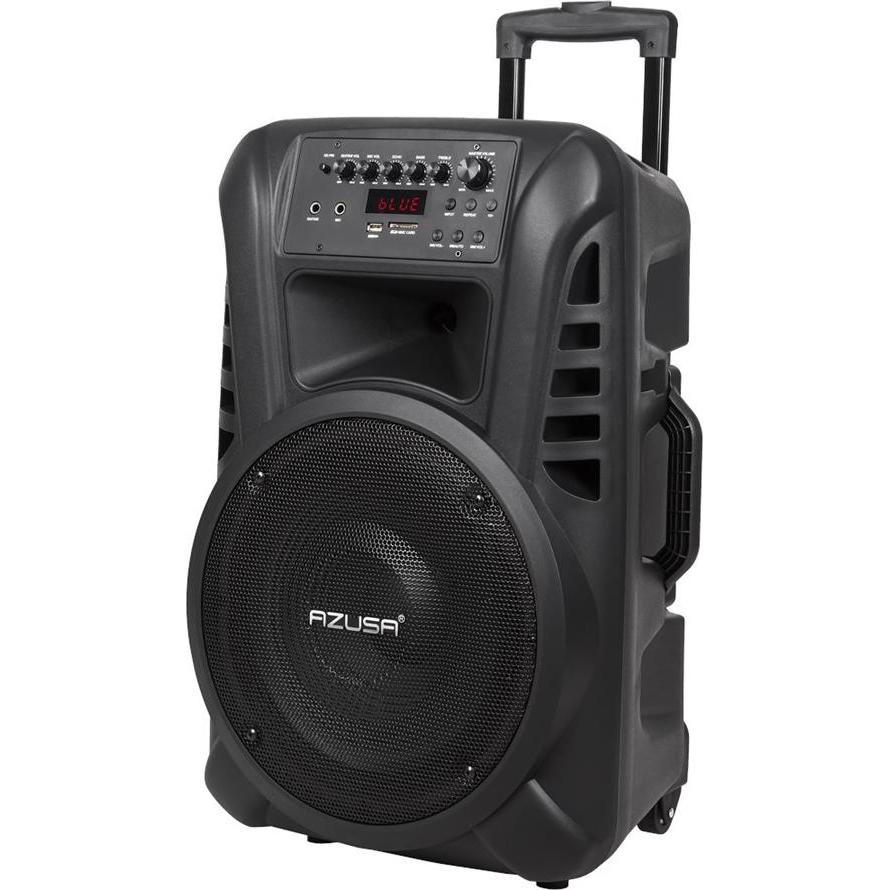 Azusa Aktyvusis stulpelis (su 2 bevieliais mikrofonais, SD, Bluetooth, USB) 12 " 40W (Passiv), PA Lautsprecher