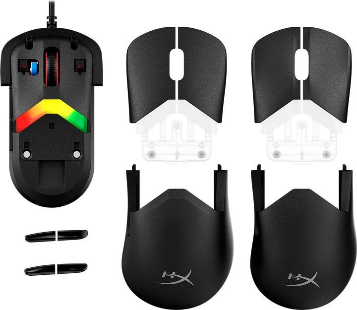 Image du produit HP Souris gamer HyperX Pulsefire Saga (noire) (Filaire)