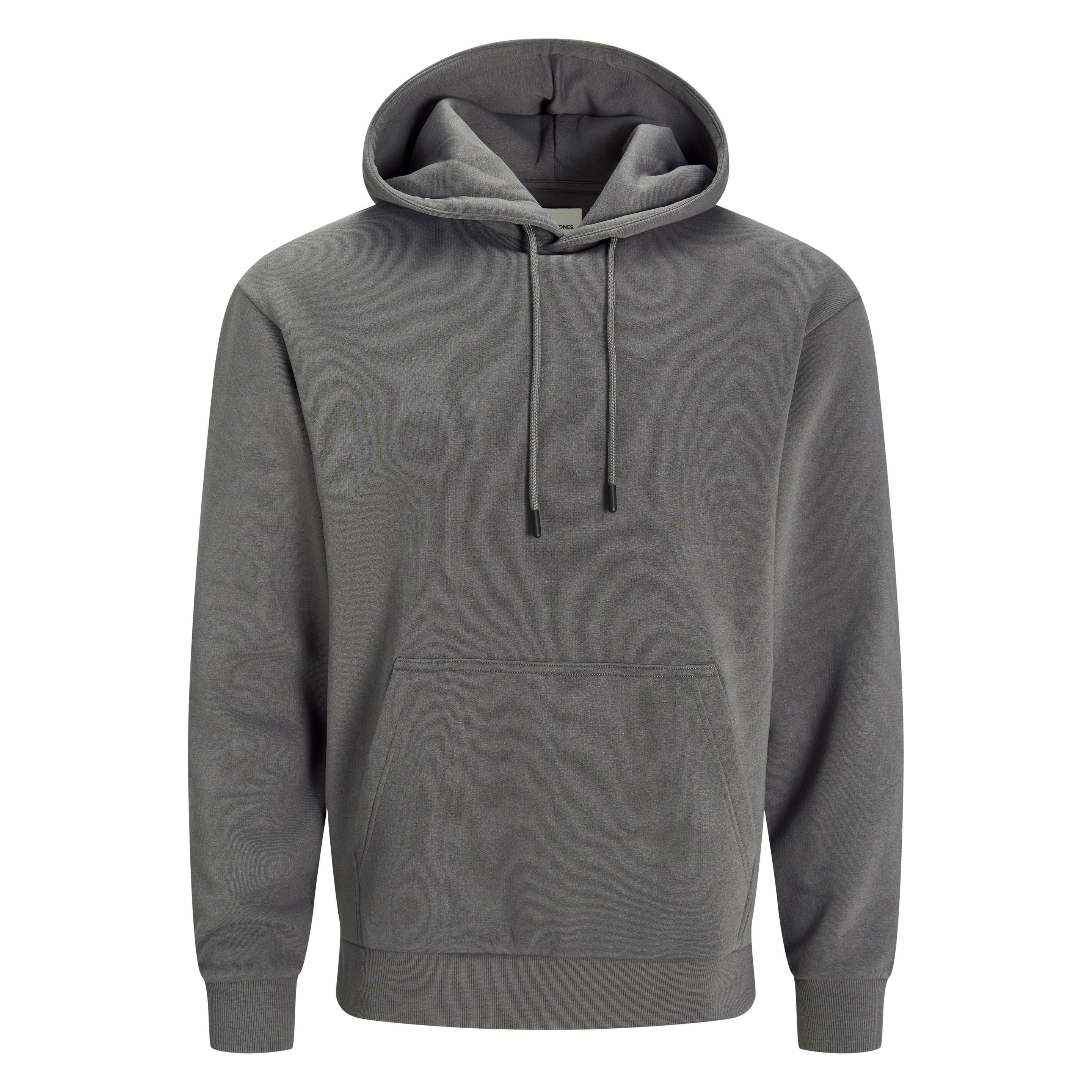 Jack & Jones, Herren, Pullover, Jjebradley Sweat Hood Noos Pls, Grau, (4XL)