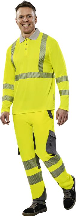 Actual product image Planam Norit Warnschutz Polo 1/1 Gr. L (L)