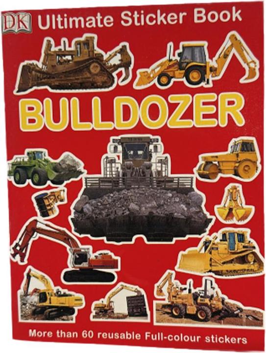 Actual product image Generic Ultimate Bulldozer Sticker Book