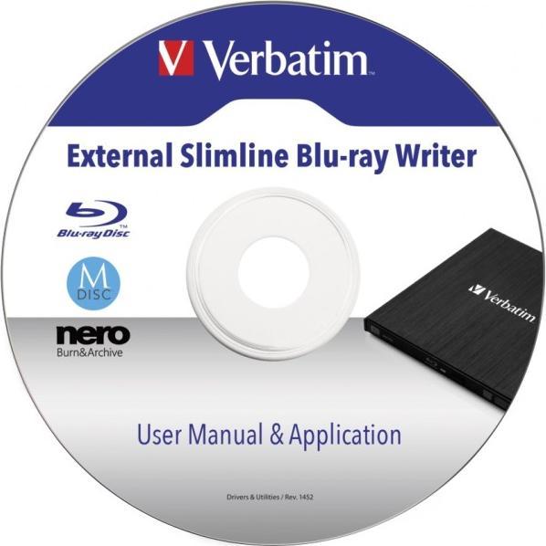 Productafbeelding Verbatim Slimline (Blu-ray schijf)